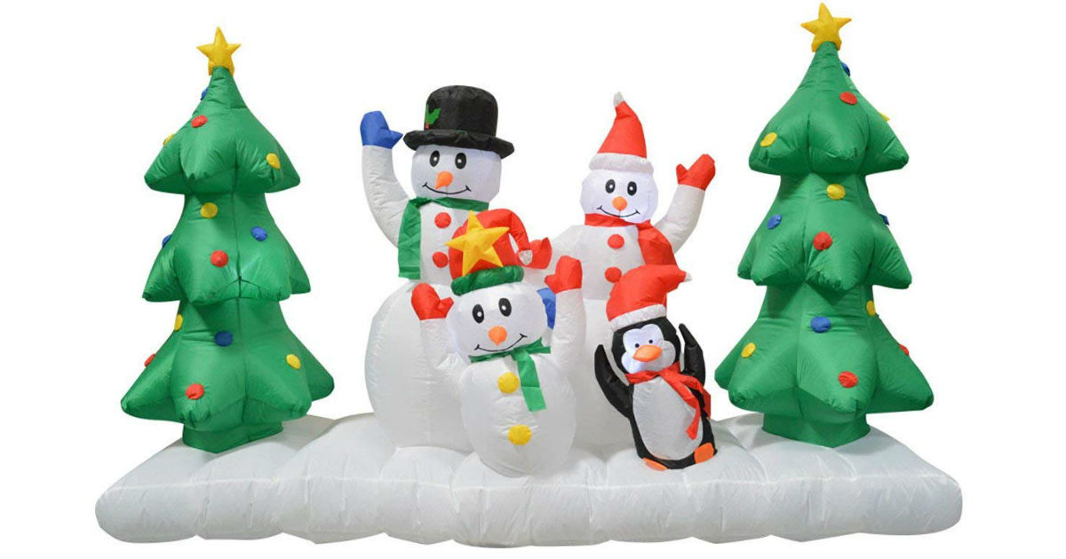 Save 50% on 8-Foot Christmas Inflatable ONLY $68 (Reg. $136)