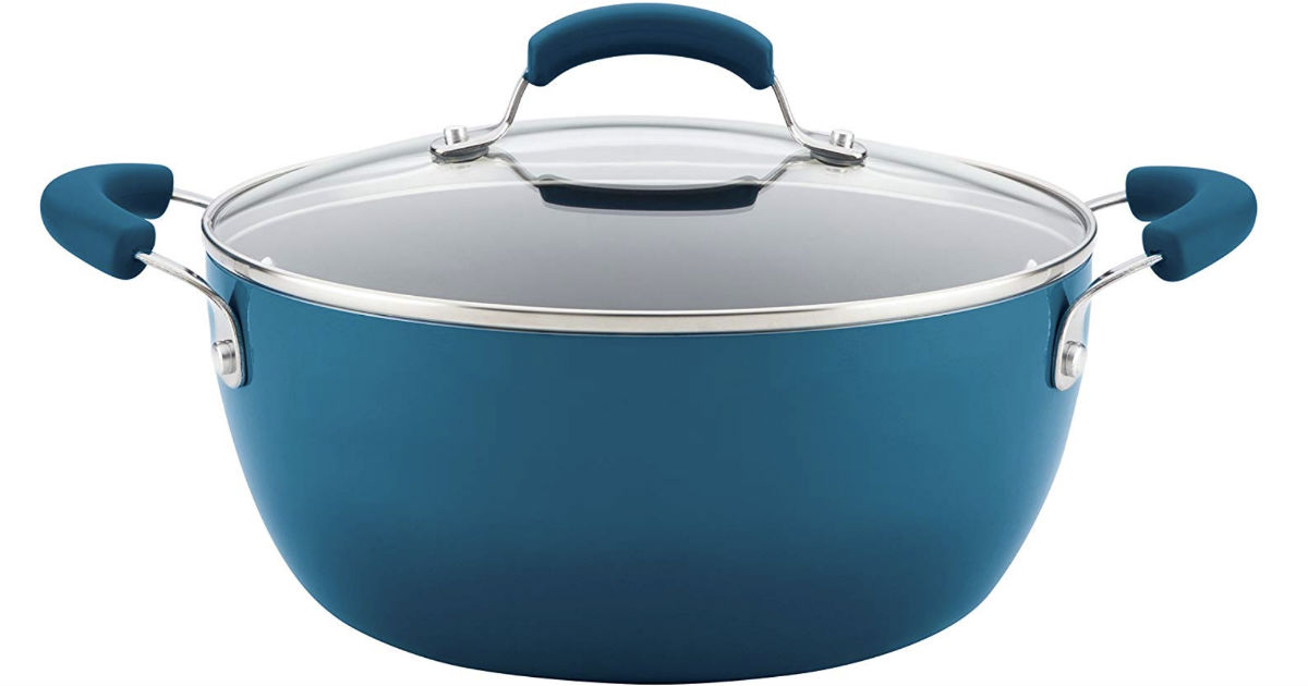 Rachael Ray Nonstick 5.5-Quart Covered Casserole $24.49 Shipped