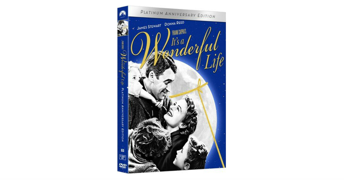 It's a Wonderful Life on DVD ONLY $7.95 (Reg. $17)