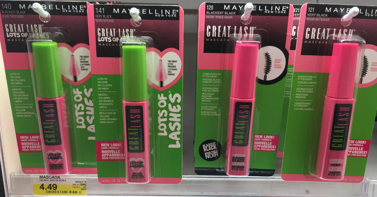 Maybelline Great Lash Mascara ONLY $1.99 at Target