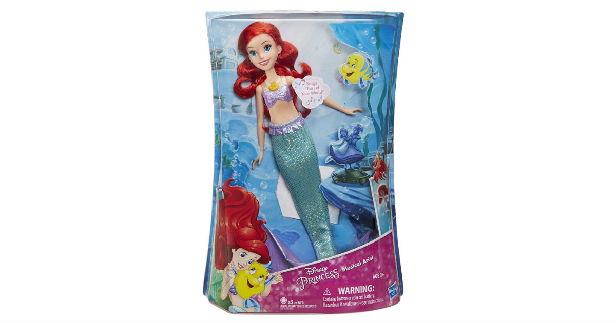 Disney Ariel Singing Doll ONLY $14.06 (Reg. $30)