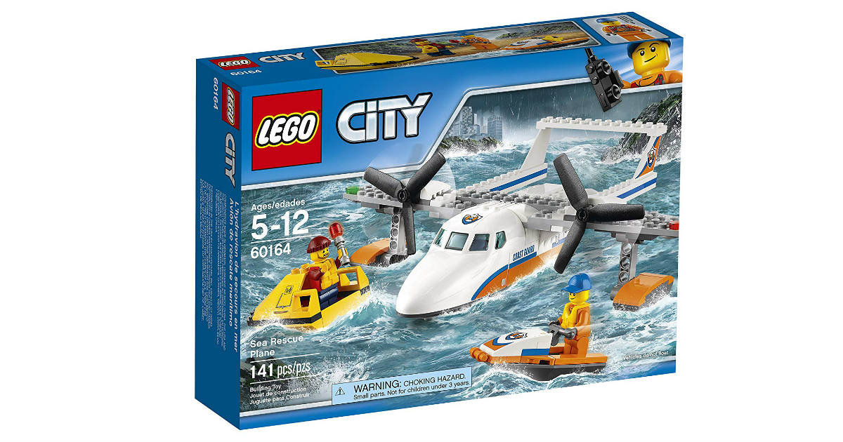 LEGO City Coast Guard Sea Rescue Plane ONLY $11.99 (Reg. $20)