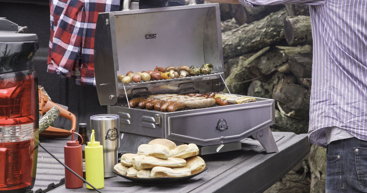 Pit Boss Portable Gas Grill ONLY $49.99 (Reg $110) Shipped