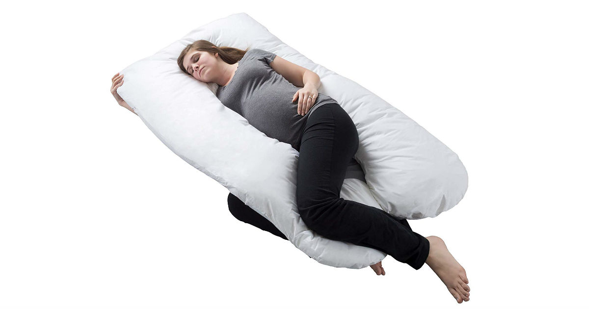 Save 70% on Full Body Maternity Pillow ONLY $30.38 (Reg. $100)