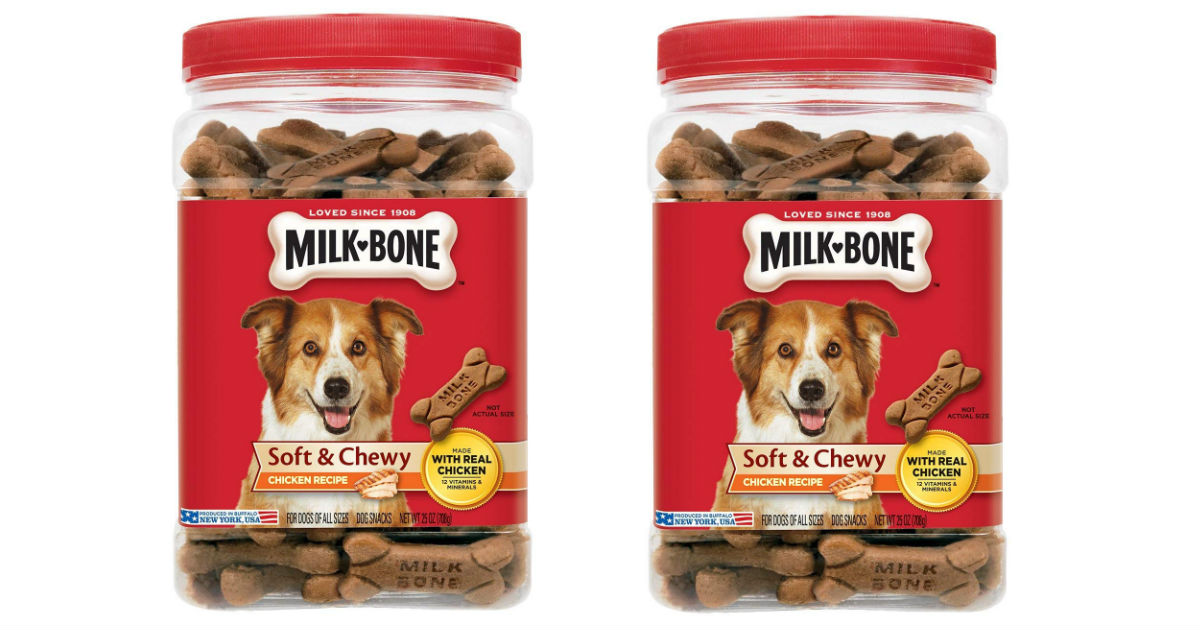 Milk-Bone Soft and Chewy Dog Treats ONLY $6.50 (Reg. $12)