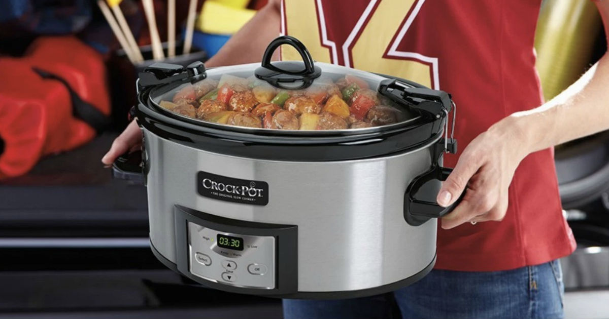 Crock-Pot 6-Quart Programmable Slow Cooker Only $29.99 Shipped