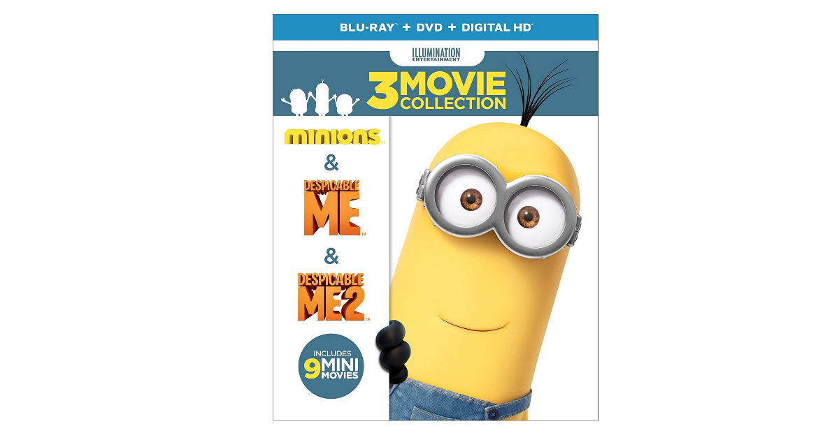 Despicable Me: 3-Movie Collection ONLY $13.99 (Reg. $32)