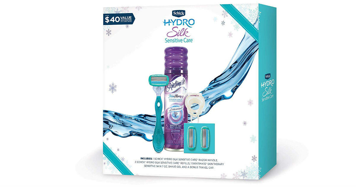 73% Off Schick Hydro Silk Women Gift Set ONLY $10.99 (Reg. $40)