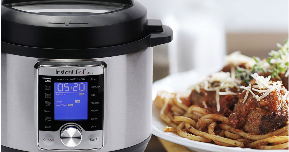 Instant Pot Ultra 3 Quart 10-in-1 Pressure Cooker ONLY $59.95