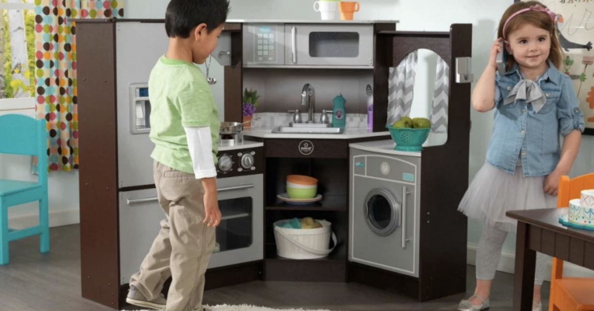 KidKraft Ultimate Corner Play Kitchen ONLY $124.99 (Reg $150)