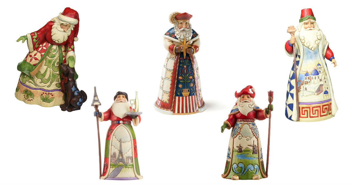 Save up to 69% on Jim Shore Heartwood Creek Santa Figures