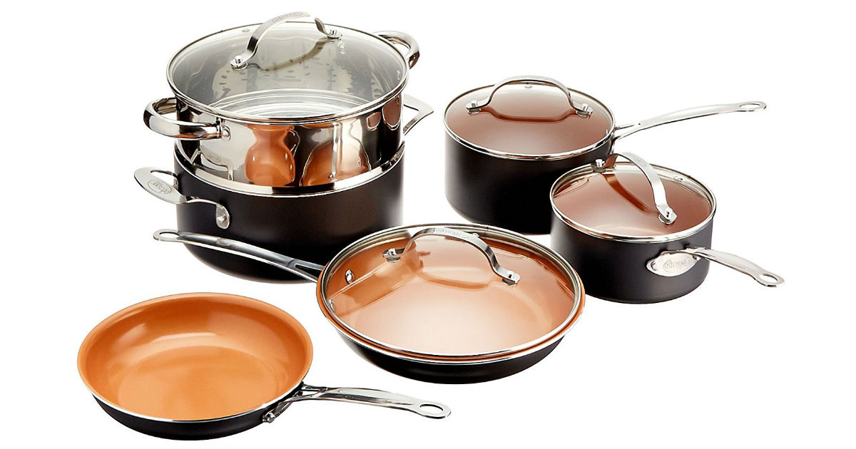 Gotham Steel 10-Piece Kitchen Set ONLY $79.99 (Reg. $200)