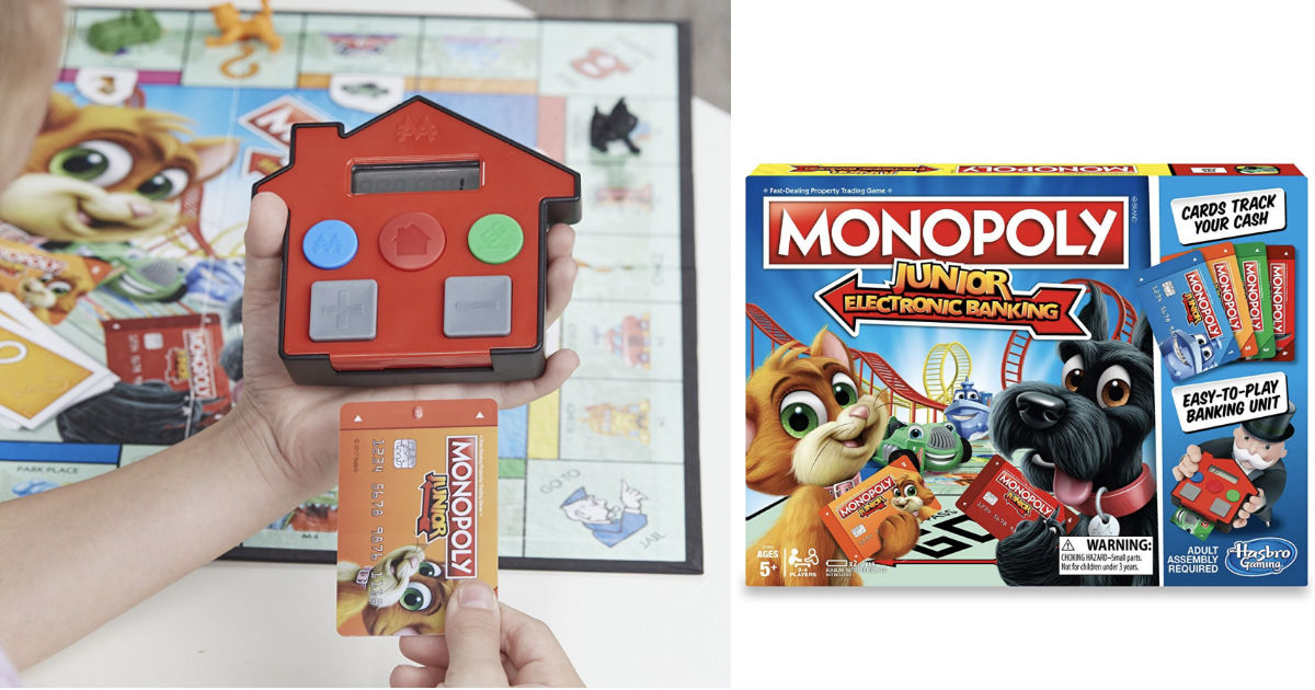 Monopoly Junior Electronic Banking Game ONLY $9.88 Shipped