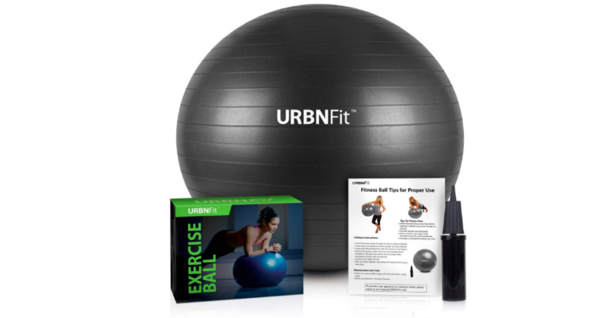 URBNFit Exercise Ball Only $9.74 on Amazon (Reg. $40)