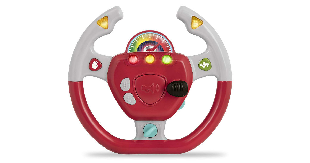 Geared to Steer Interactive Driving Wheel ONLY $5.22 (Reg. $19)