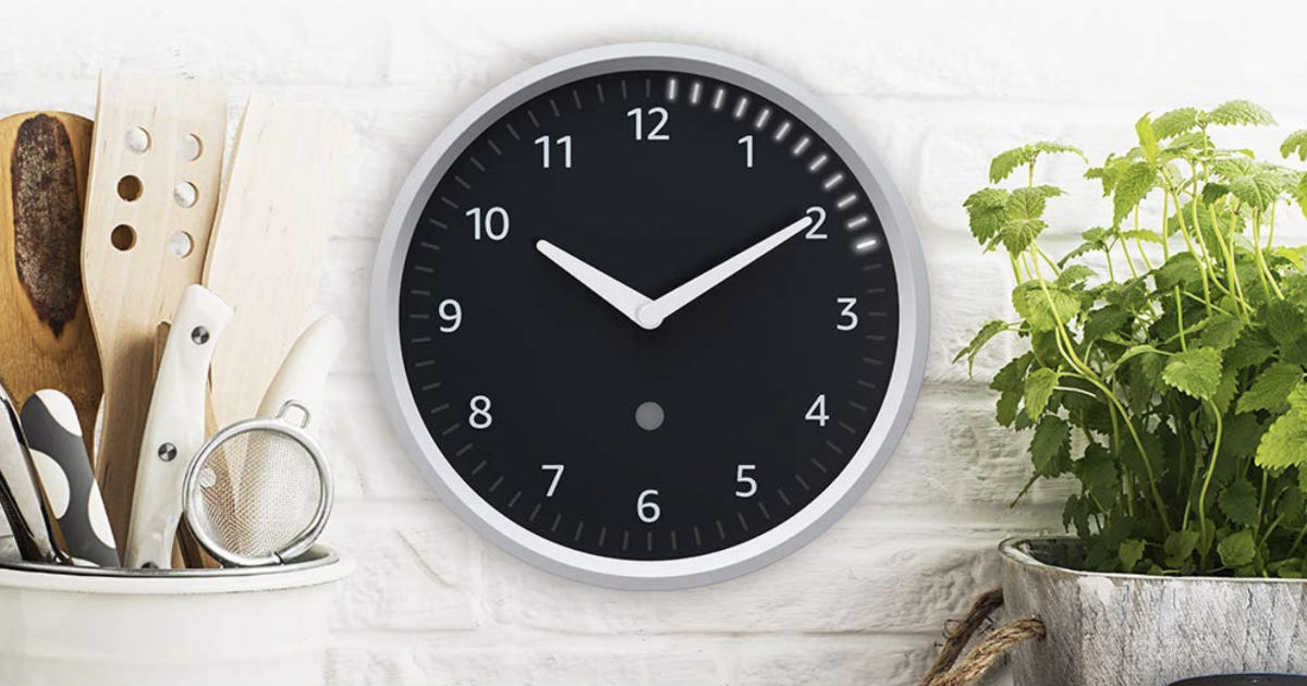 Echo Wall Clock ONLY $29.99 Shipped at Amazon