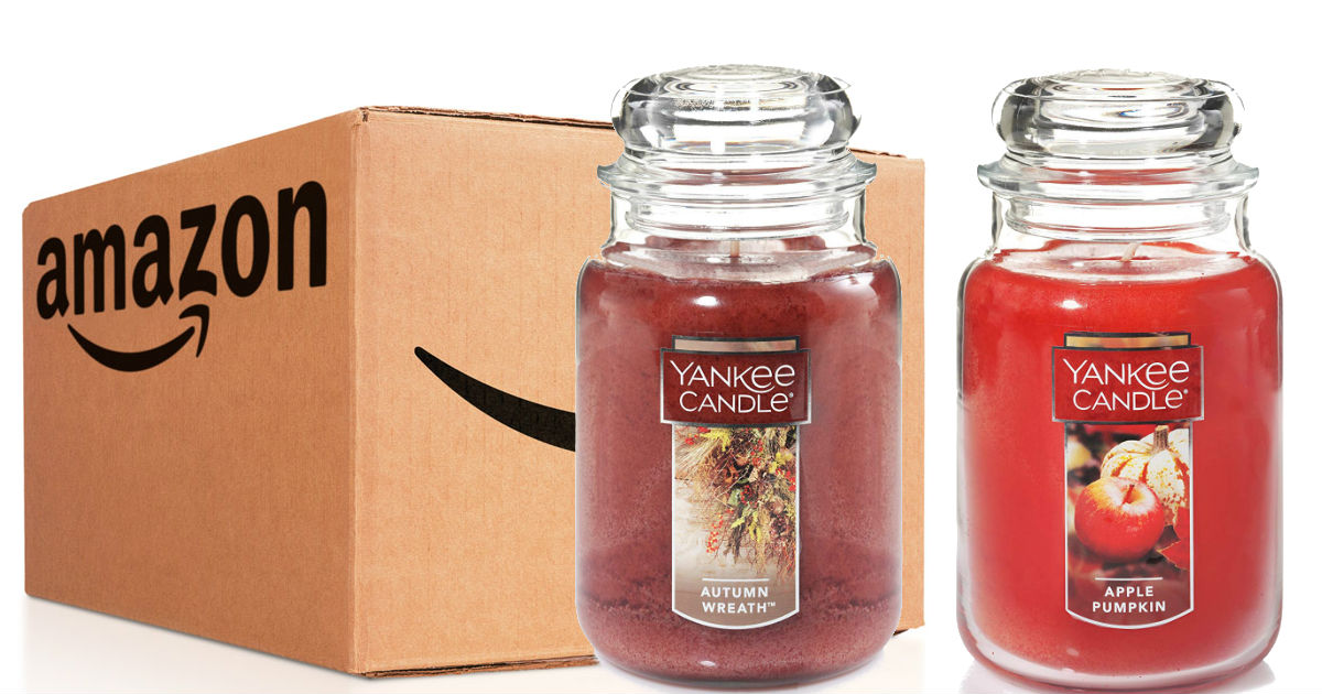10.99 (reg 27.99) Large Yankee Candles on Amazon Daily Deals & Coupons