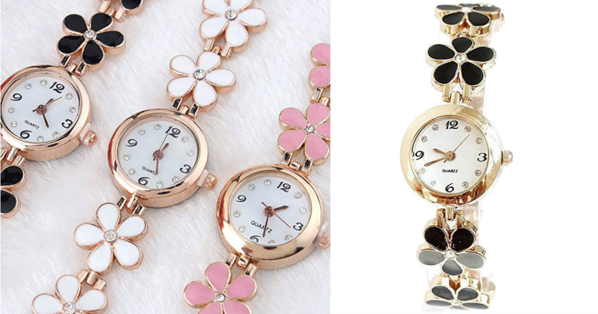 Flower Band Women Watch ONLY $4.50 Shipped