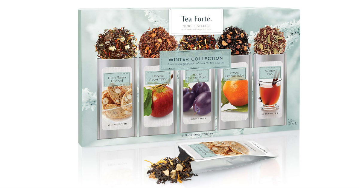 Tea Forte Sampler Holiday Gift Set ONLY 11.00 (Reg. 18) Daily Deals