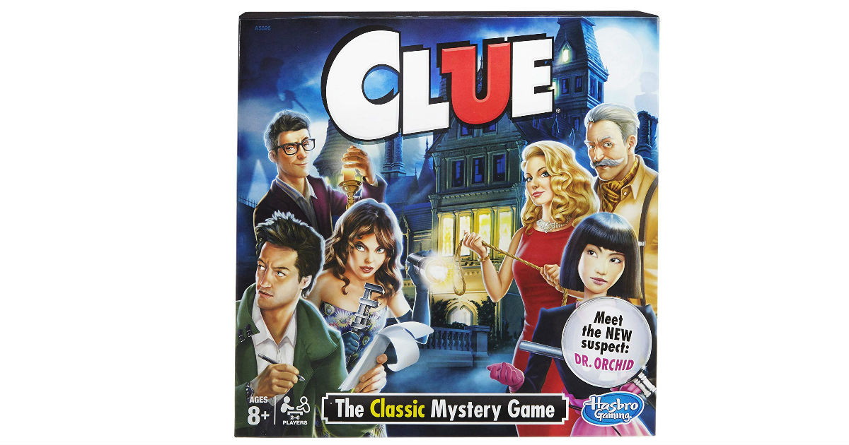 Clue Game ONLY $4.88 on Amazon (Reg. $12.99)