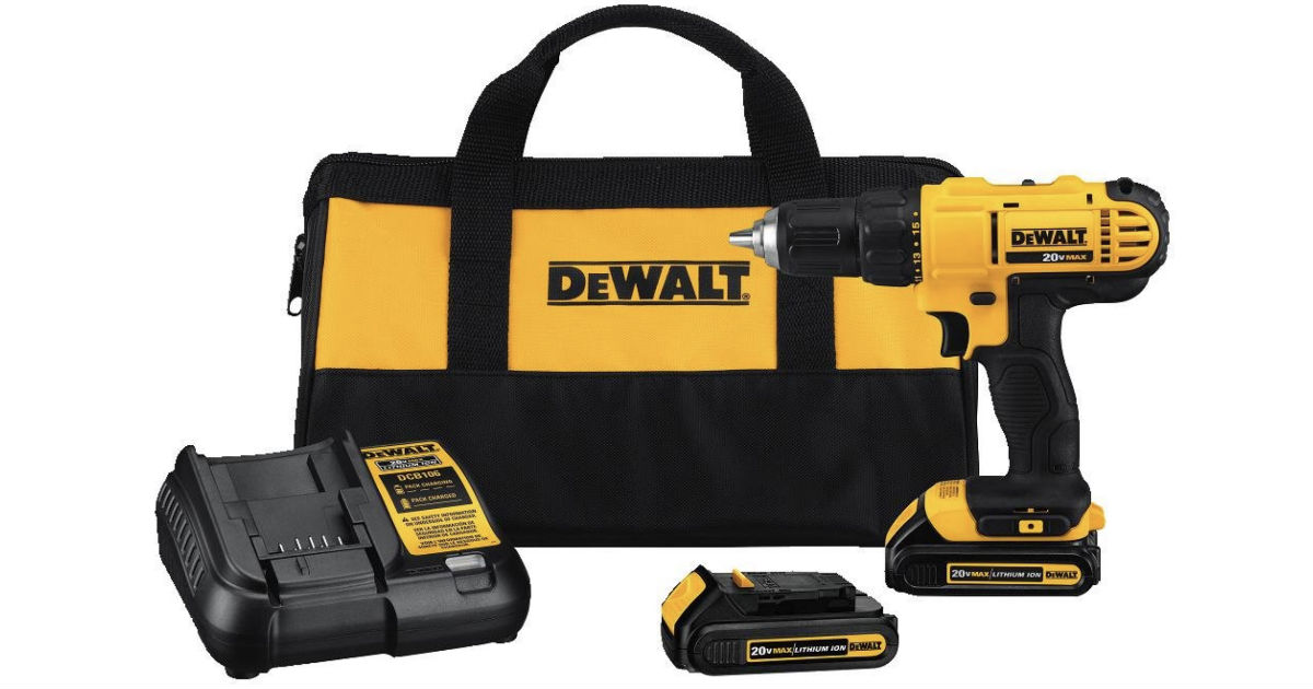 Dewalt Compact Drill Driver Kit ONLY $99 Shipped (Reg $169)