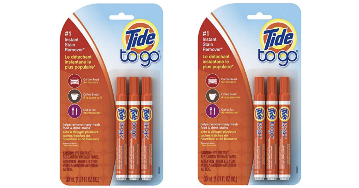 Tide to Go Instant Stain Remover Liquid Pens ONLY $4.44 Shipped