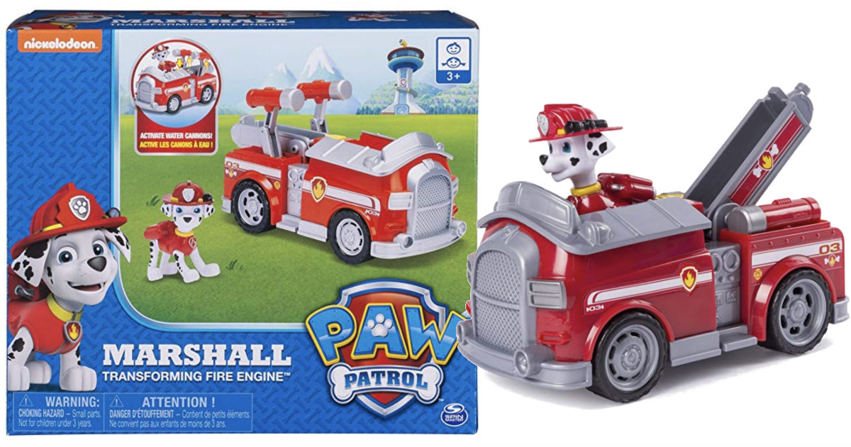 Paw Patrol Marshall Transforming Fire Truck ONLY $4.99 Shipped