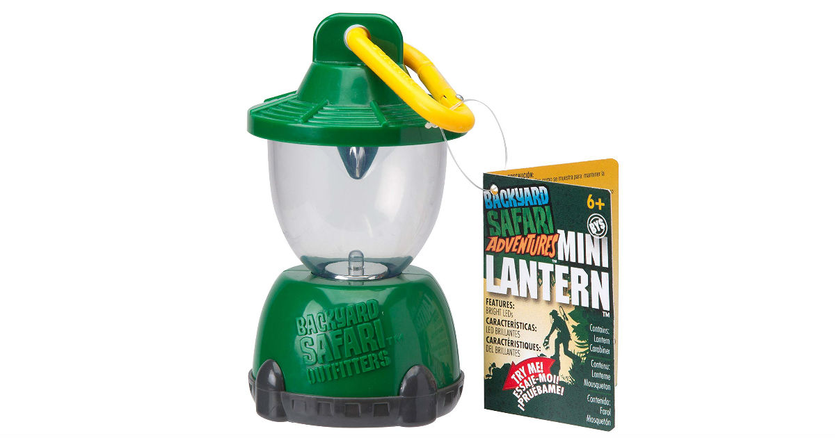 Backyard Safari Mini Lantern ONLY $4.36 on Amazon (Reg. $10)