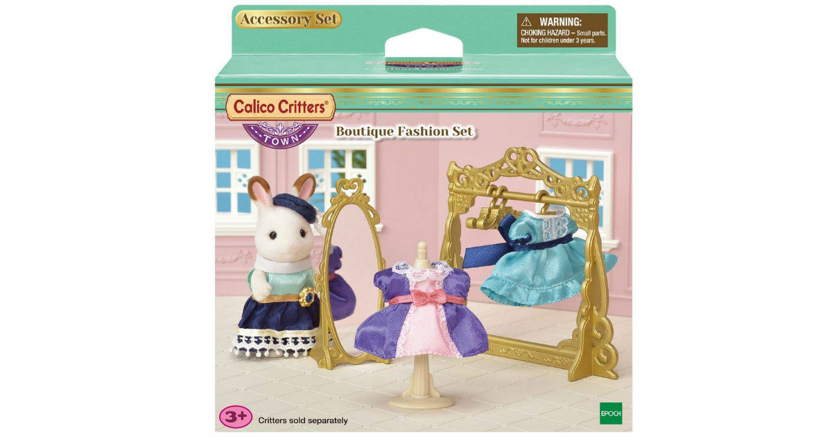 Calico Critters Town Boutique Fashion Set ONLY $8.30 (Reg. $18)