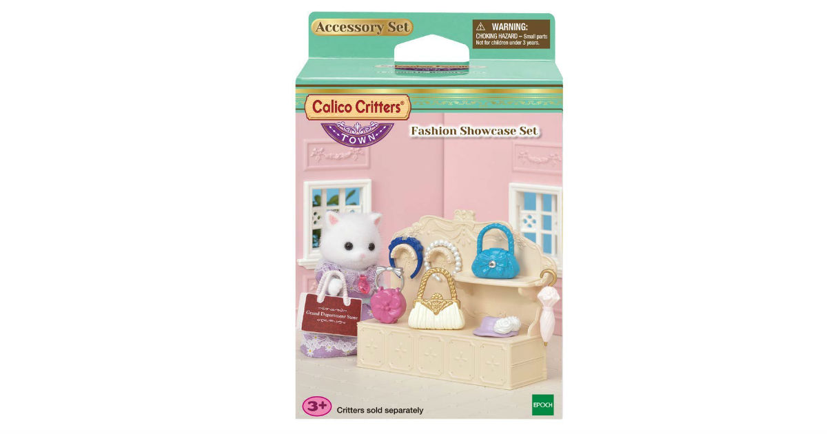 Calico Critters Town Fashion Showcase Set ONLY $4.58 (Reg. $10)