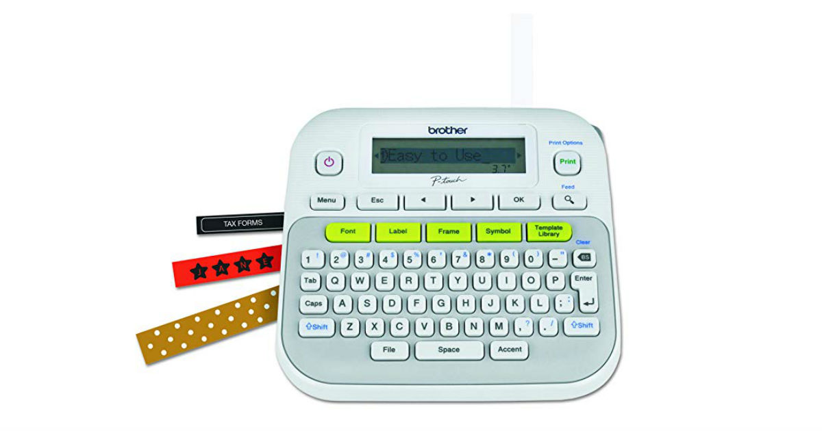 Brother Label Maker ONLY $19.99 on Amazon (Reg. $60)