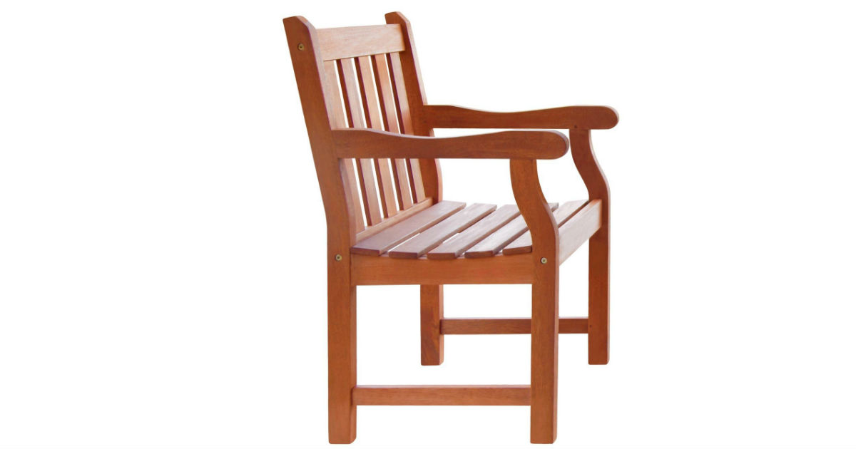 Outdoor Wood Arm Chair ONLY $54.96 on Amazon (Reg. $127)