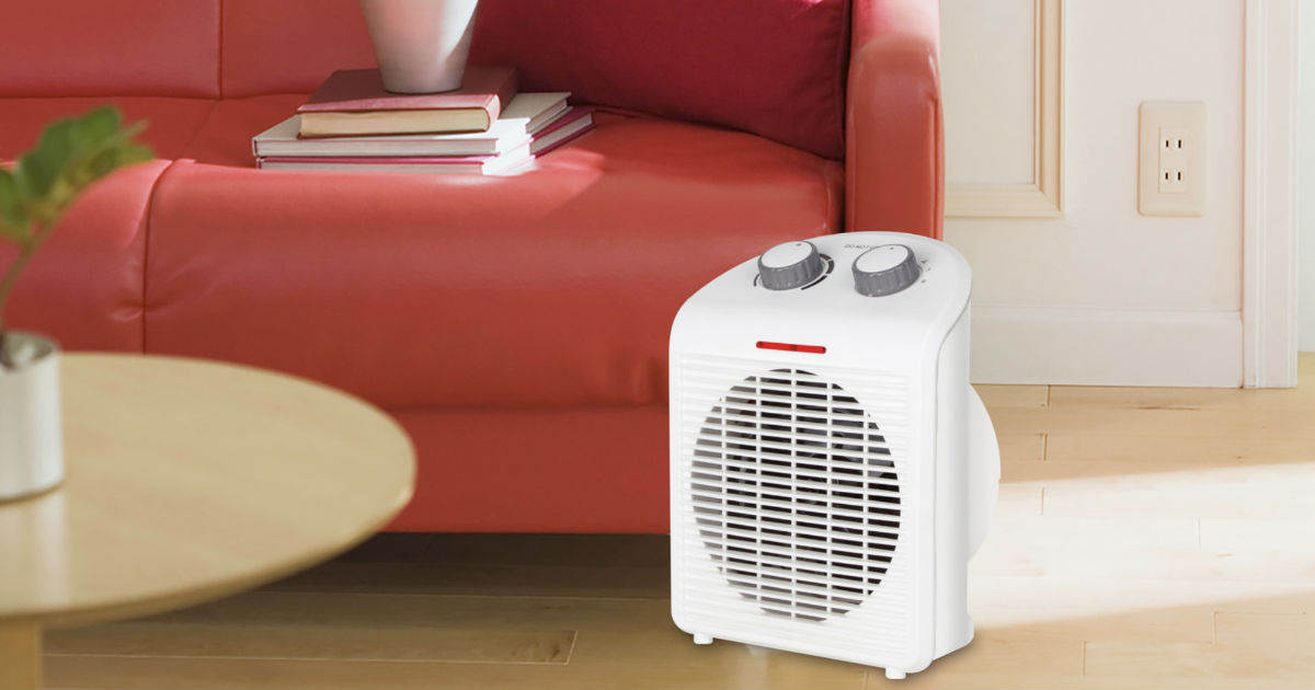 Mainstays Fan-Forced Heater ONLY $12.86 (Reg $20)
