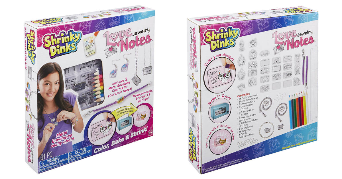 Shrinky Dinks Love Notes Jewelry ONLY $9.15 on Amazon (Reg. $16)