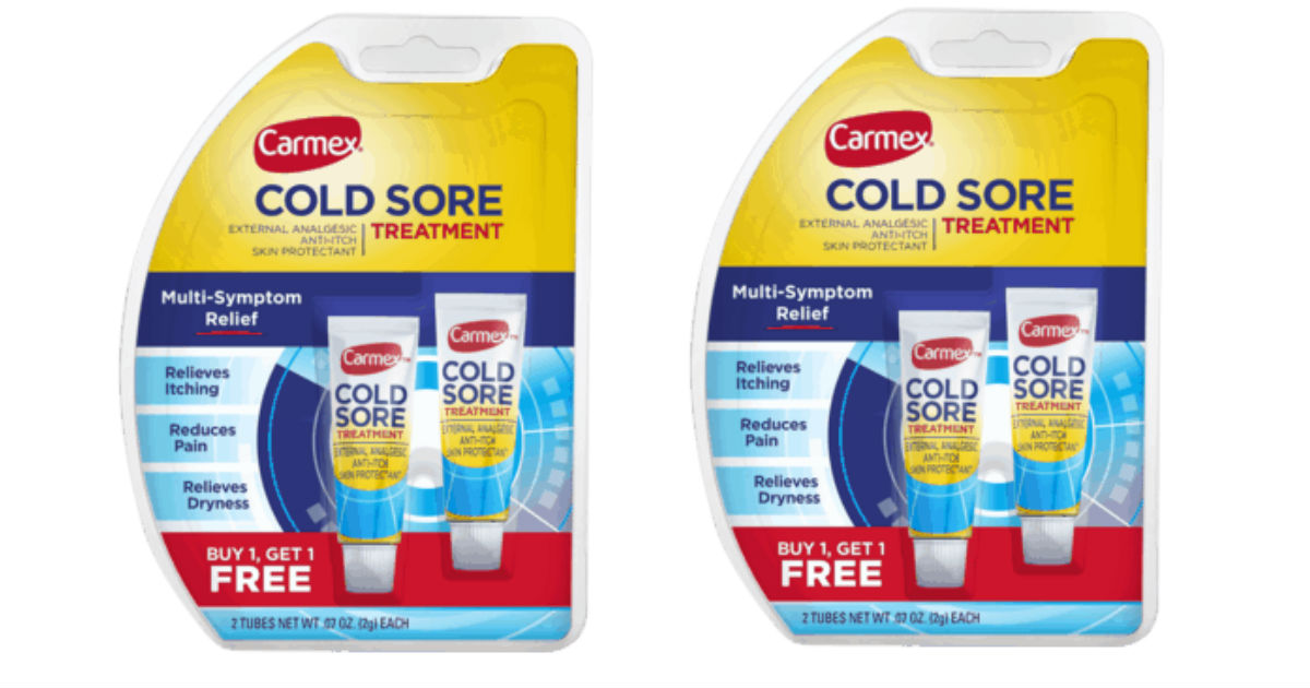 Carmex Cold Sore Treatment ONLY $6.49 at Walgreens (Reg. $16)
