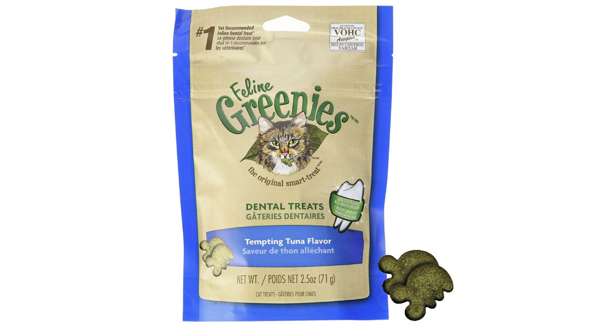 Greenies Dental Treats for Cats ONLY $1.99 Shipped