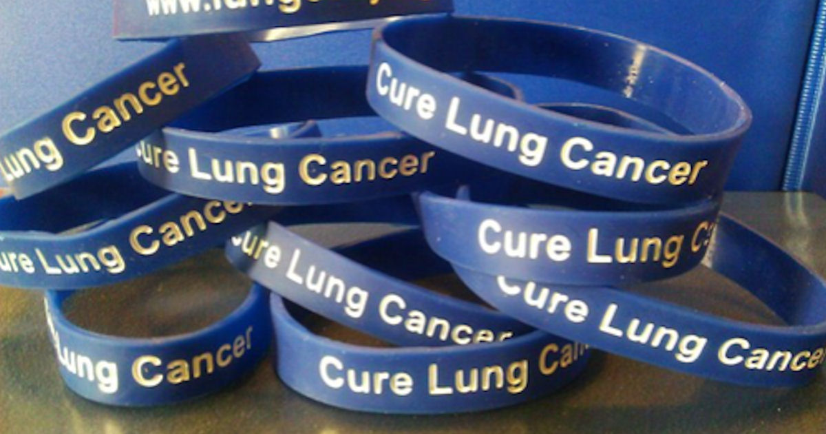 FREE Cure Lung Cancer Wristban...