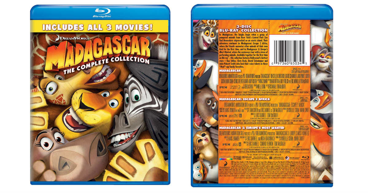 Madagascar Complete Collection...