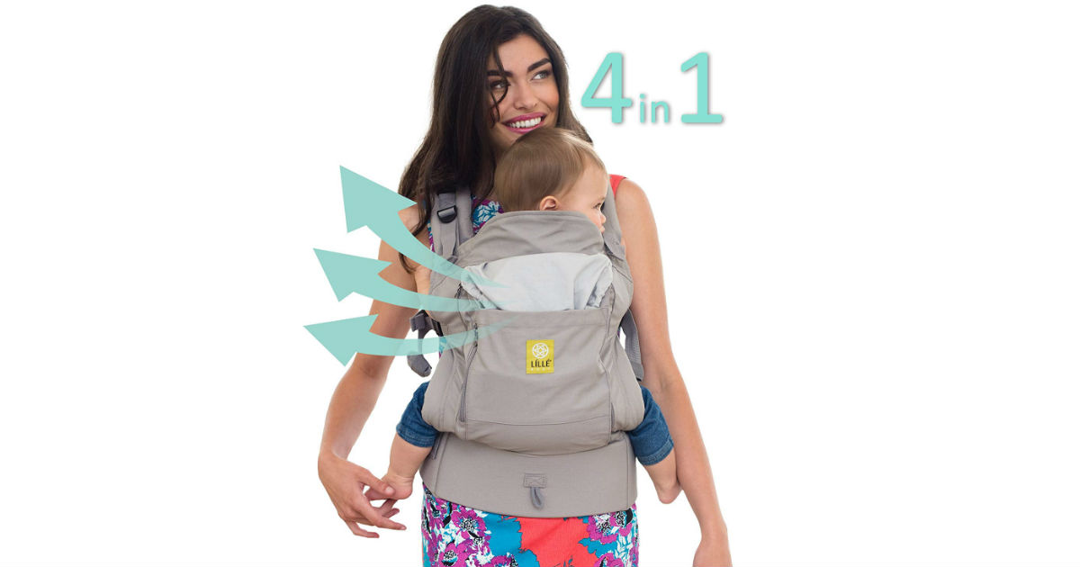 LILLEbaby 4 in 1 Baby Carrier ONLY $40 on Amazon (Reg. $100)