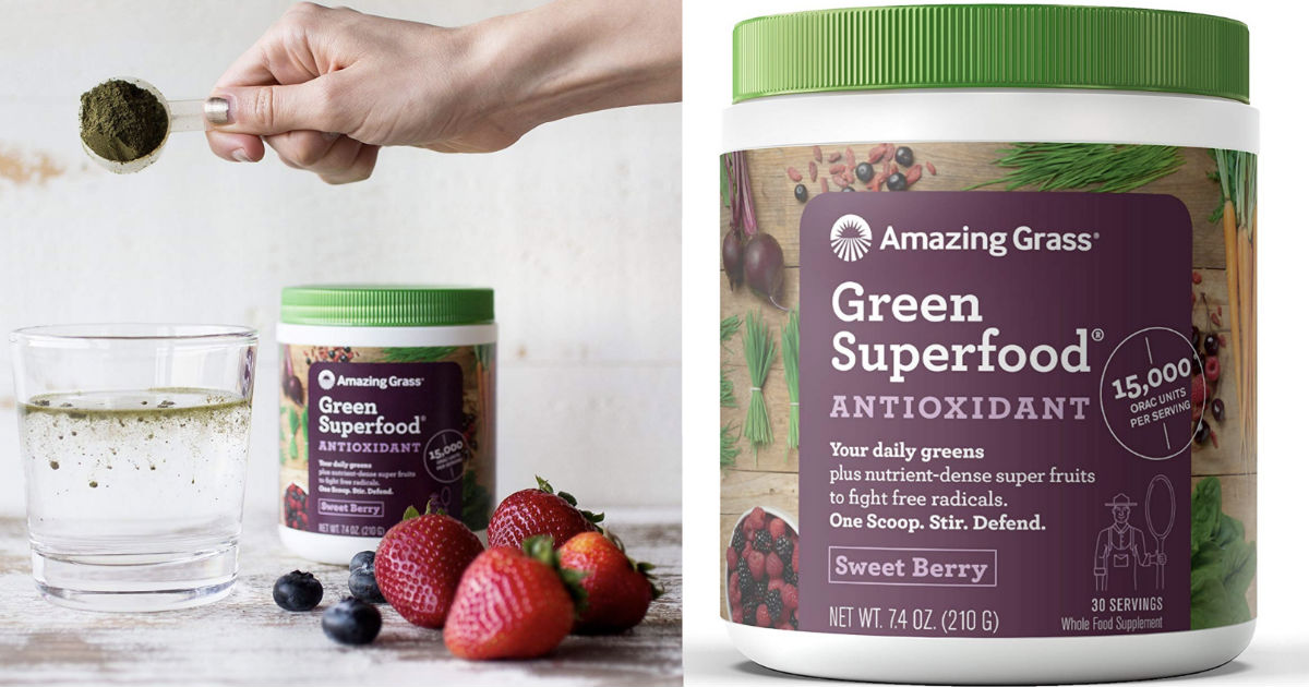 Amazing Grass Green Superfood Antioxidant Only $10.23 Shipped