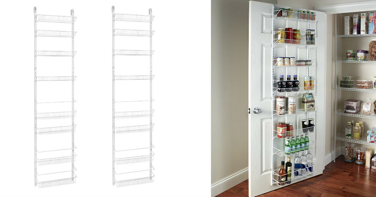 ClosetMaid Adjustable 8-Tier Rack ONLY $20.24 (Reg. $42.17)