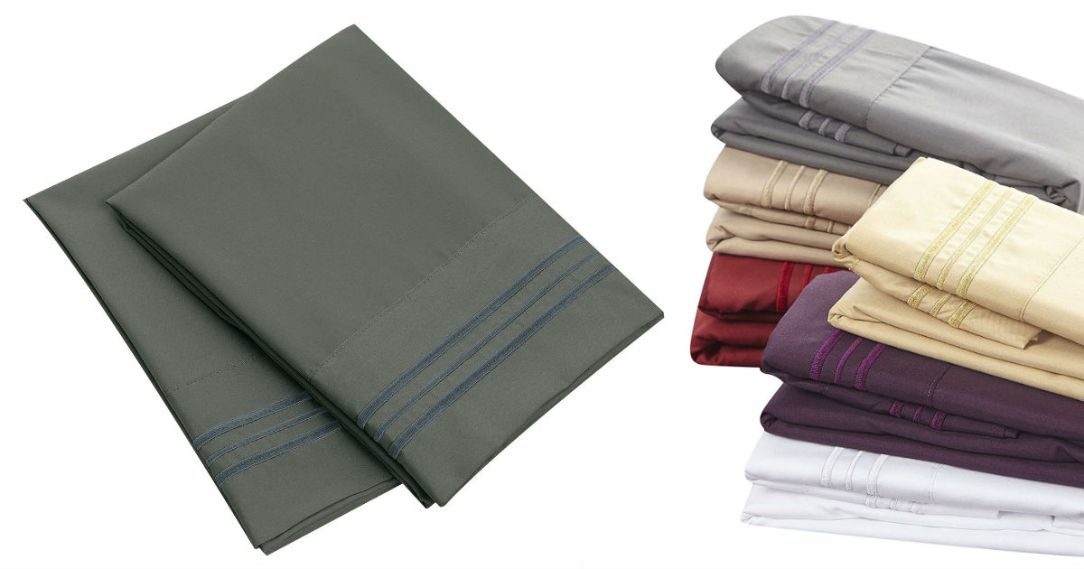 Microfiber Pillowcase Set ONLY $7.00 Shipped (Reg. $15)