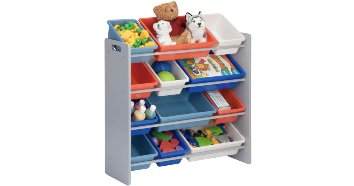 Honey Can Do Kids' Toy Organizer with Bins ONLY $48 at Walmart