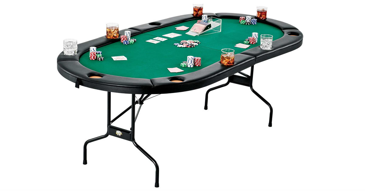 Folding Casino Game Table ONLY $180 Shipped (Reg. $359)