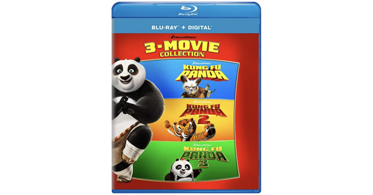 Kung Fu Panda 3-Movie Pk Blu-ray Collection ONLY $14.99 Shipped