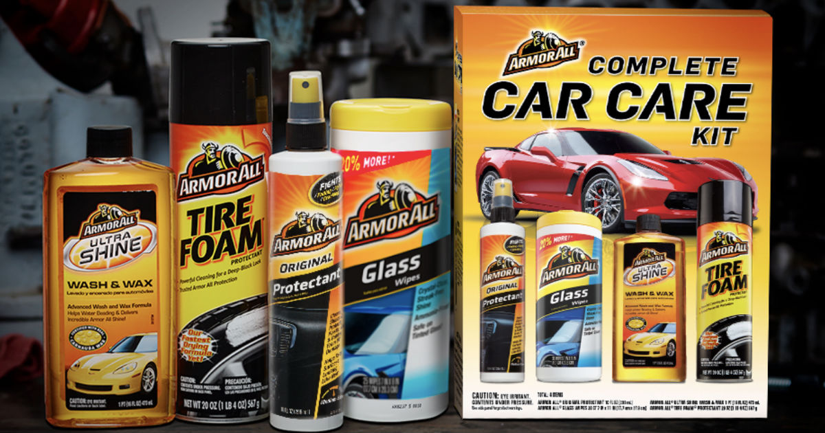 Armor All Complete Car Care Kit 4-Piece ONLY $9.99 (Reg $18.88)