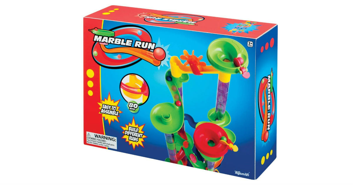 Toysmith 80-Piece Marble Run ONLY $10.56 Shipped (Reg. $19)