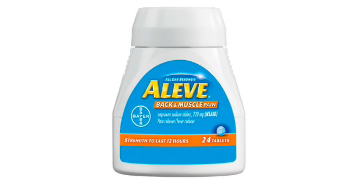 Aleve Back & Muscle ONLY $0.76 at Walmart (Reg. $3.76)