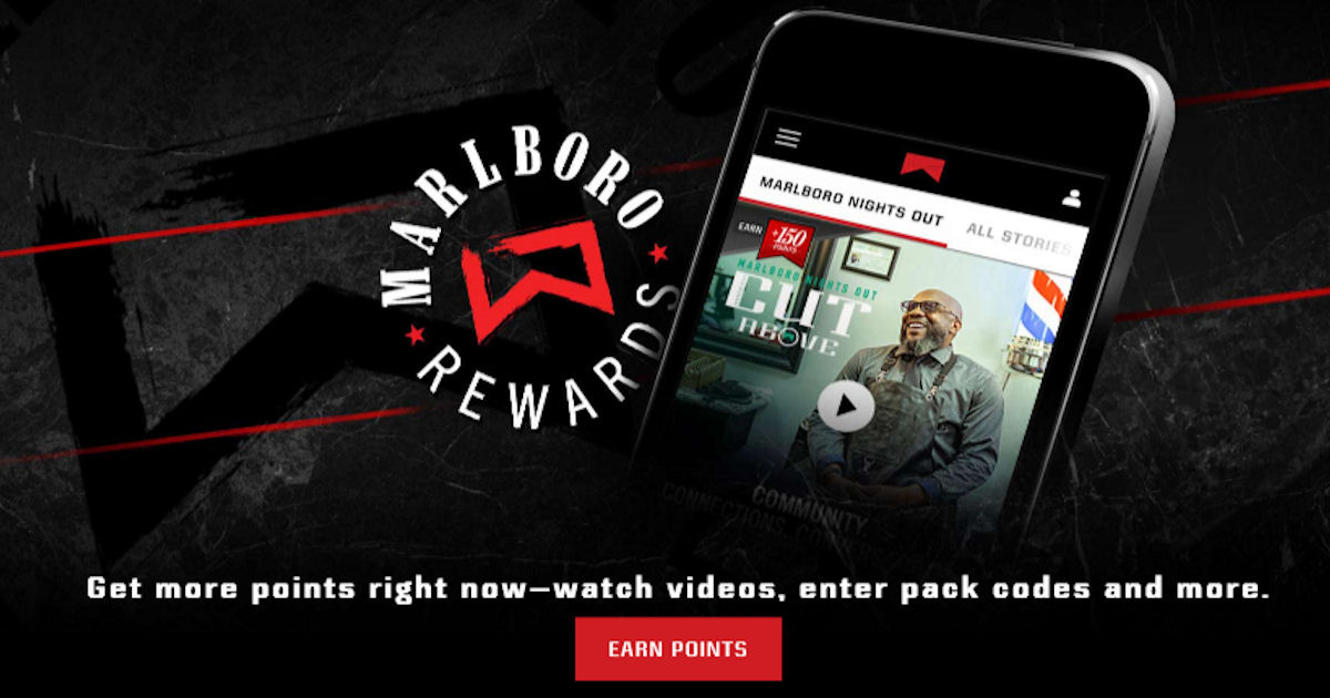 Marlboro Rewards Earn Free Gifts Free Product Samples