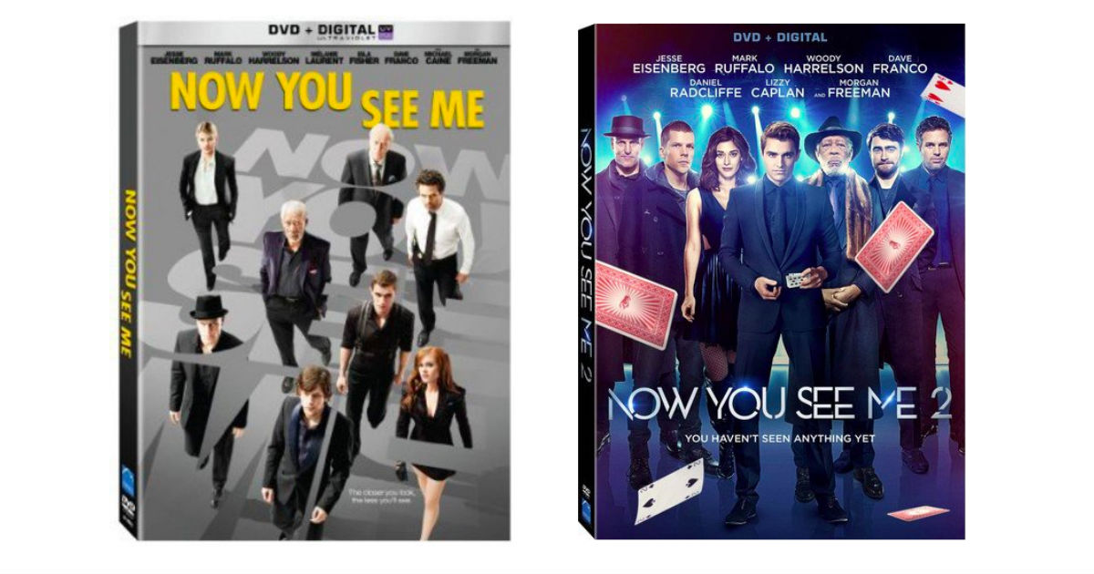 Now You See Me on DVD ONLY $3.99 on Amazon